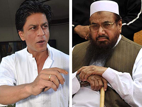 Hafiz Saeed invites SRK to Pak